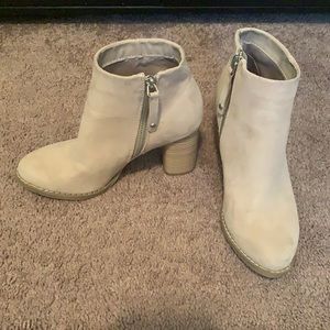 Beige Booties